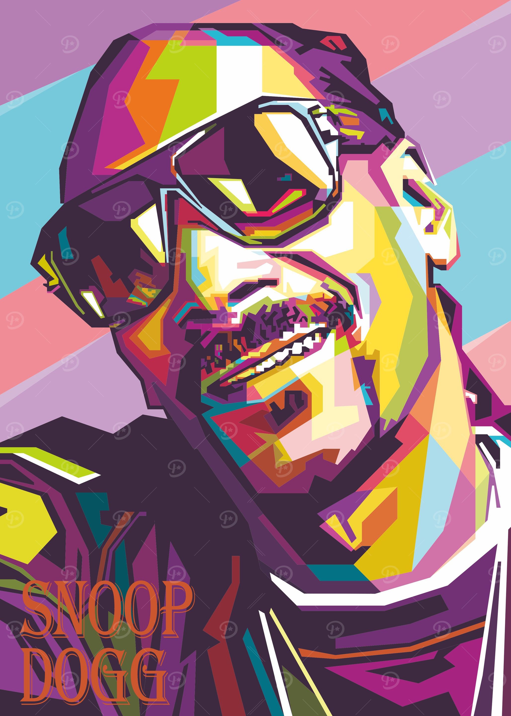 Snoop Dogg Pop Art Wpap II