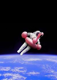 floating in the void