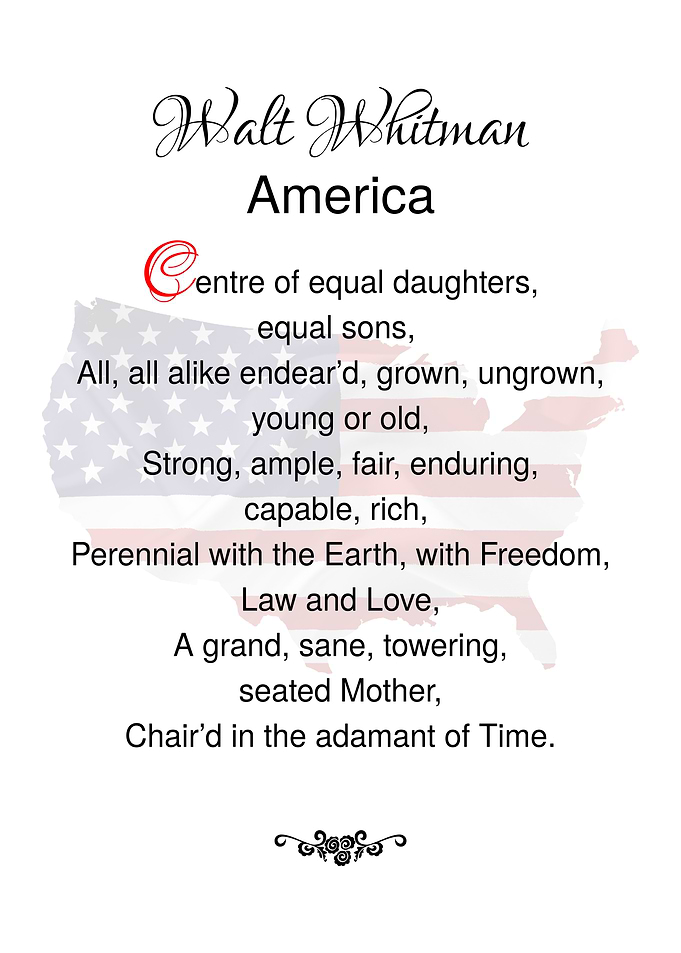 Walt Whitman America