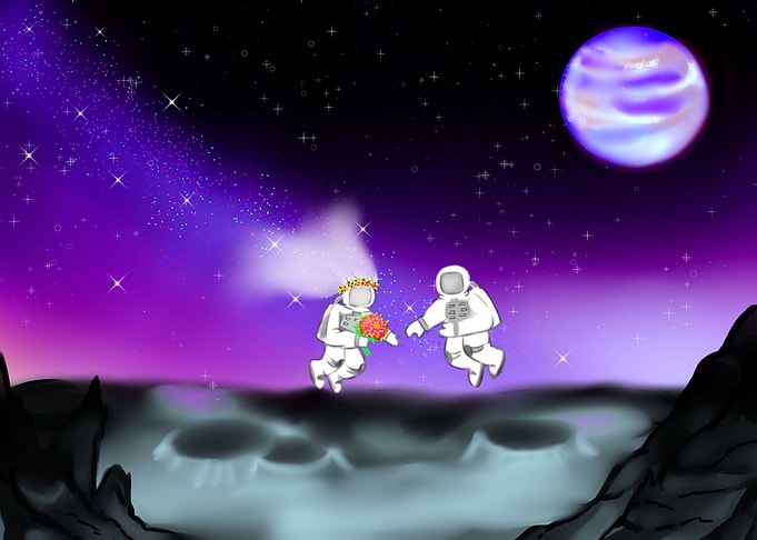 Wedding in Space