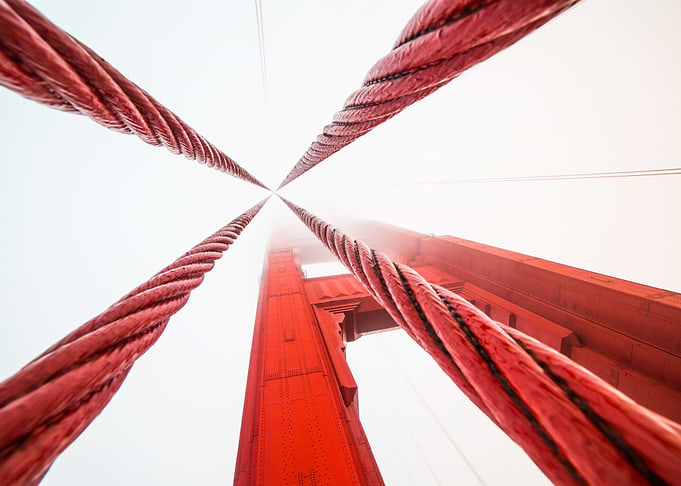 Ropes on The Golden Gate
