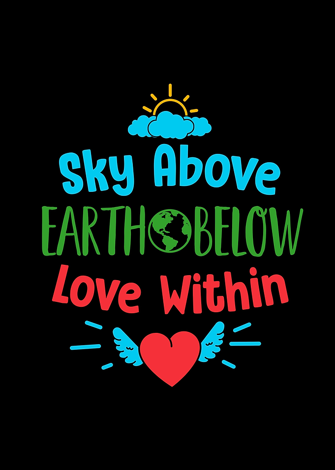 Sky above Earth Below