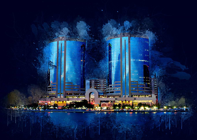 Dubai Creek Twin Towers