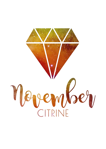 November Citrine Birthston
