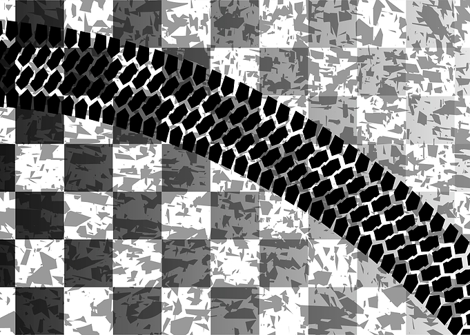 Flag Skid Mark
