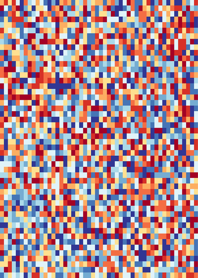Colorful Number pi