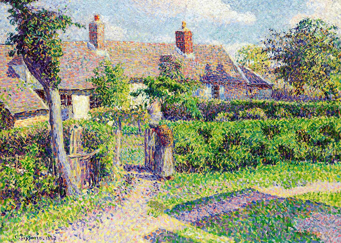 Pissarro Peasant House