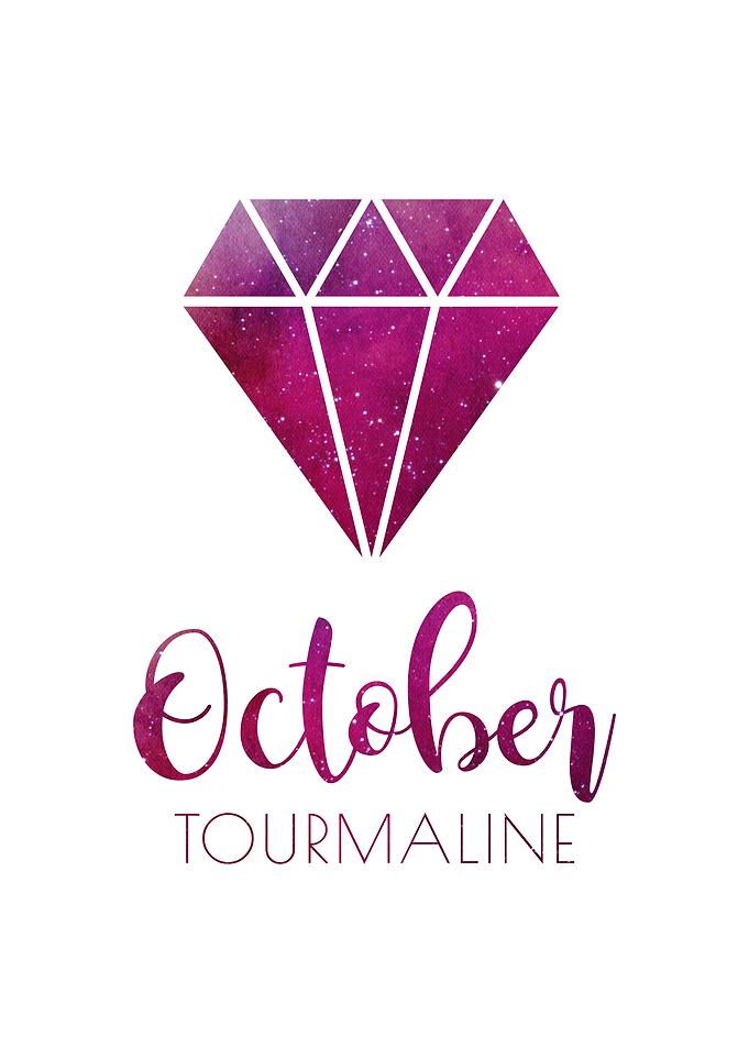 October tourmaline gem