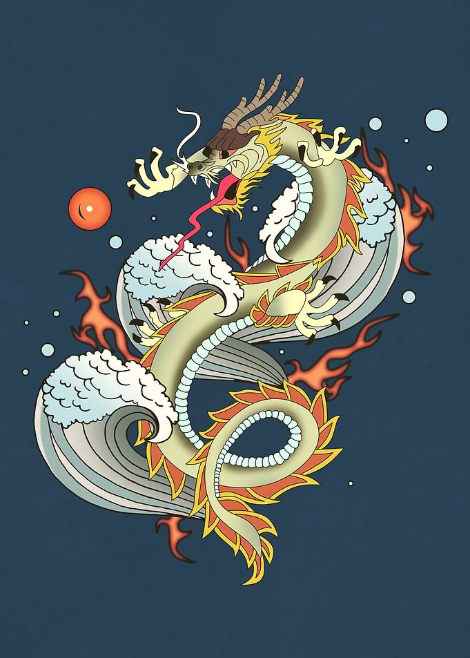 dragon vintage