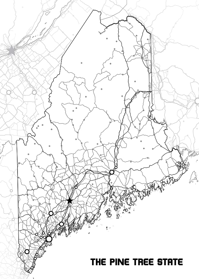 The Pine Tree State