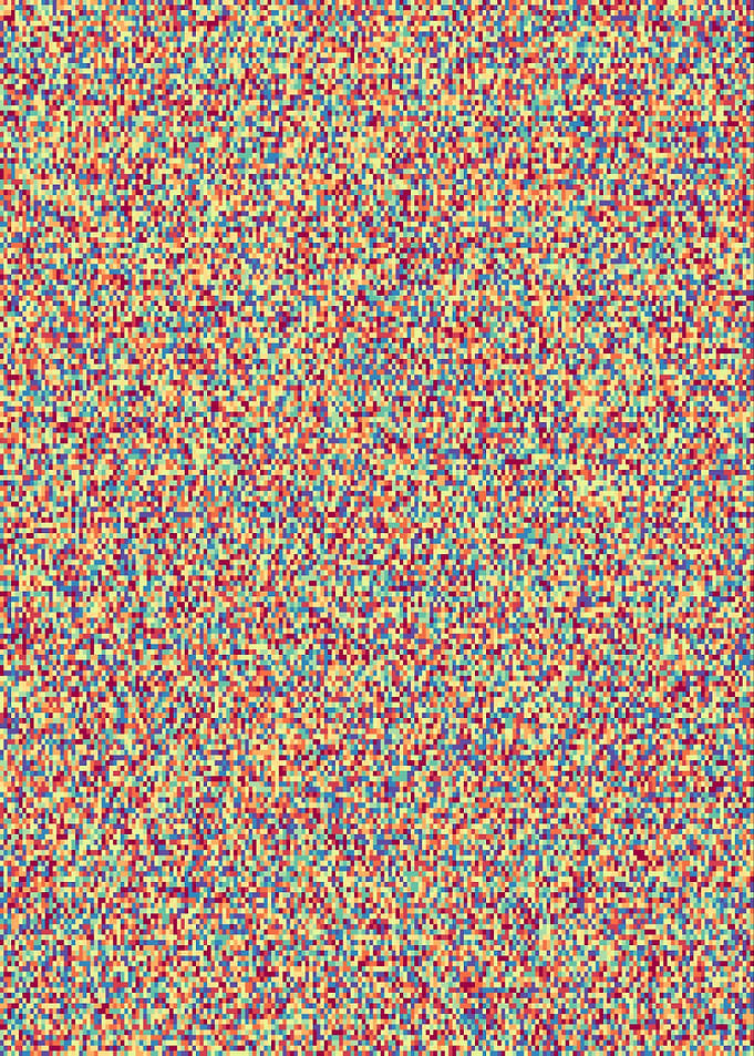 Colorful Number pi