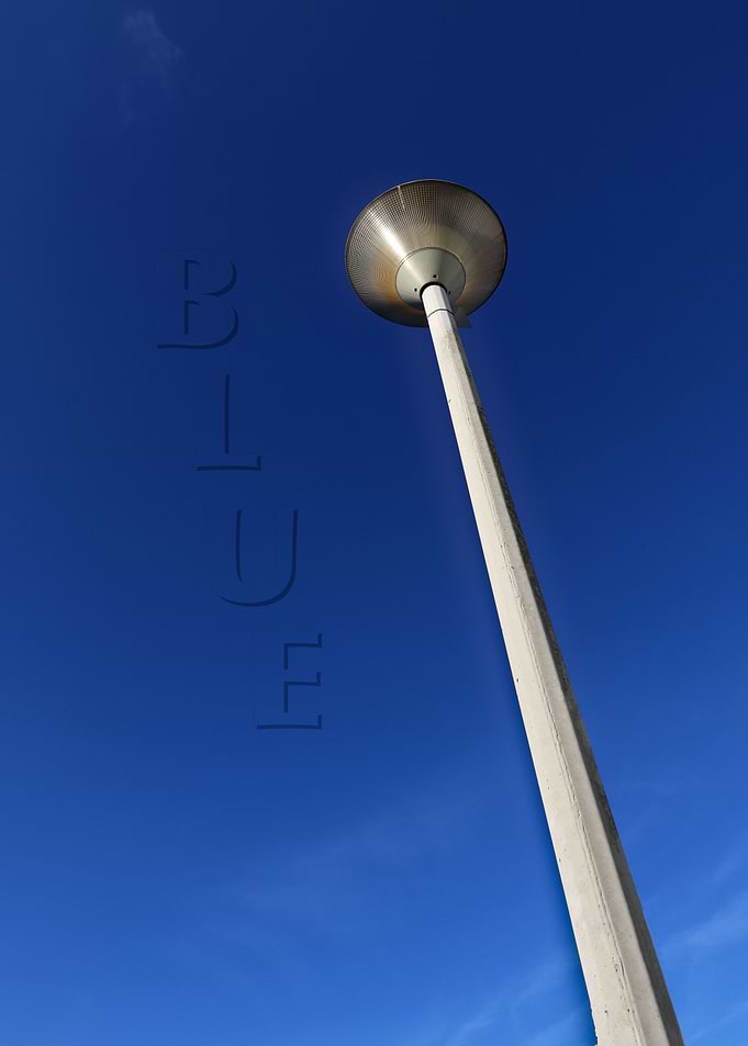 Blue bright