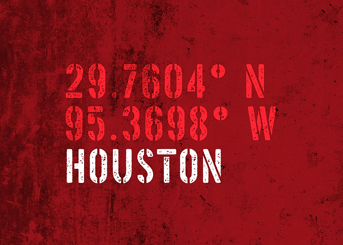 Houston City Coordinates