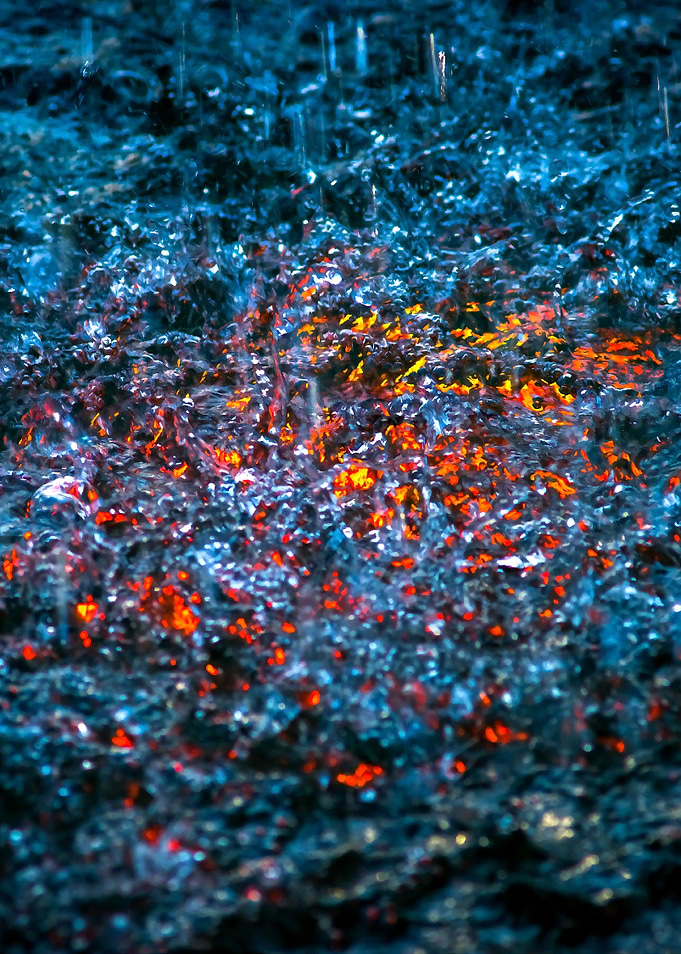 Water Color Orange