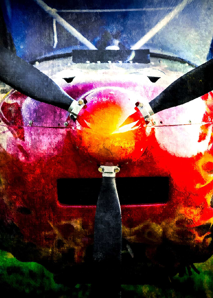 Small Red Aircraft