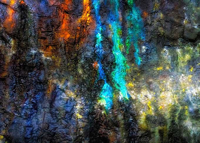 Colorful Stone Wall