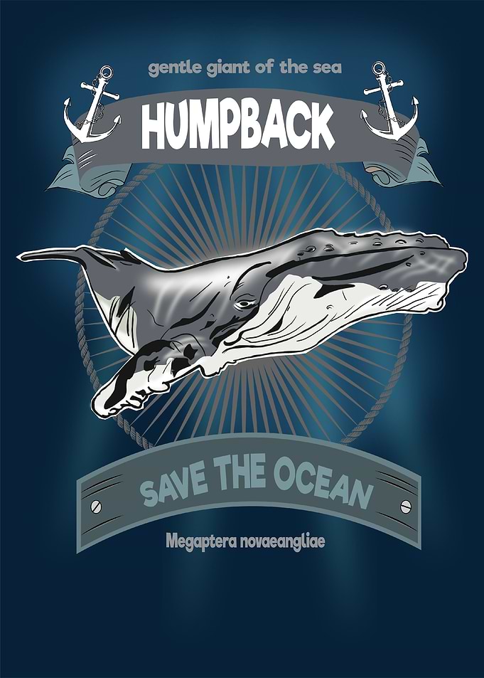 Humpback Save the Ocean