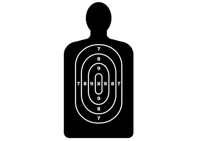 Human Shape Target