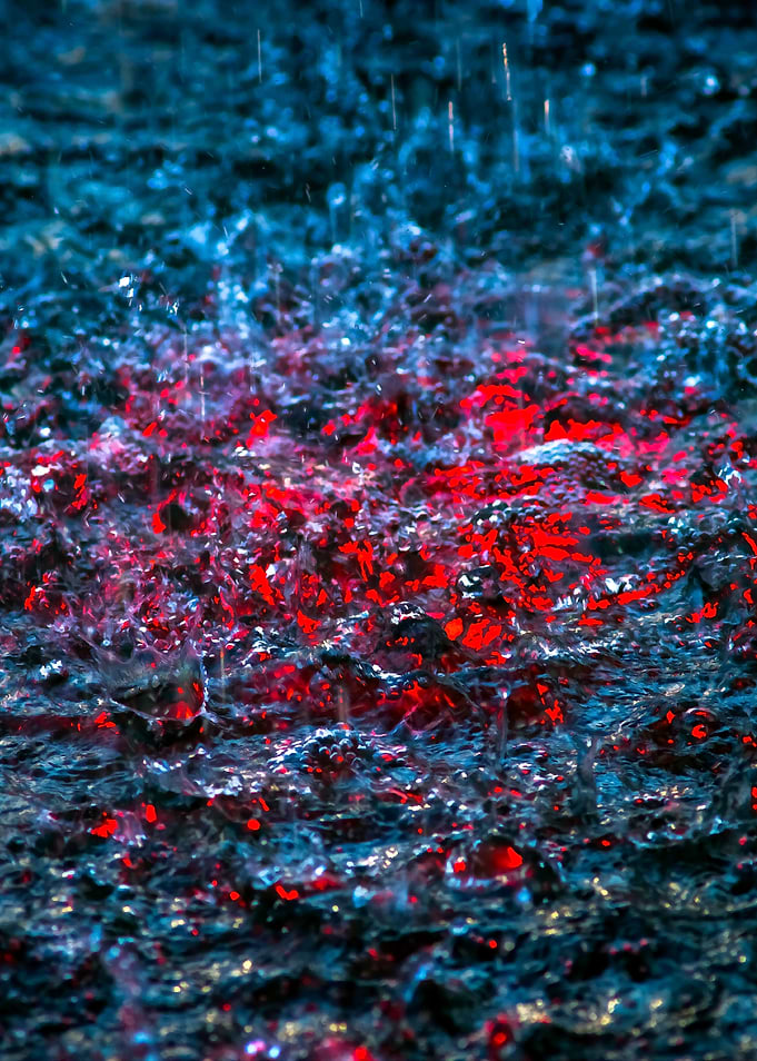 Water Color Red