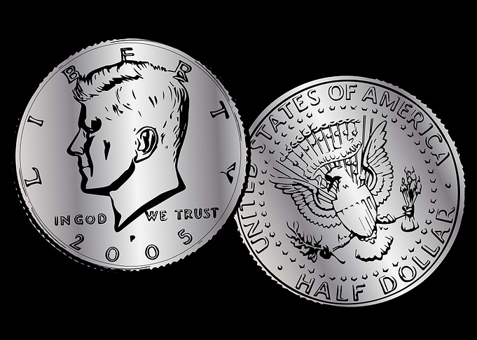 US Half Dollar Coin