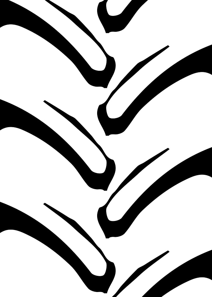 Tractor Tread Pattern