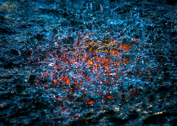 Water Color Orange
