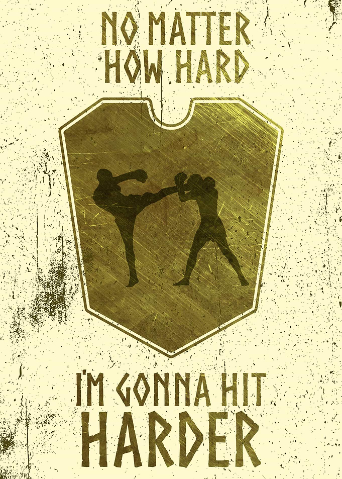 KICKBOXING FUNNY QUOTE