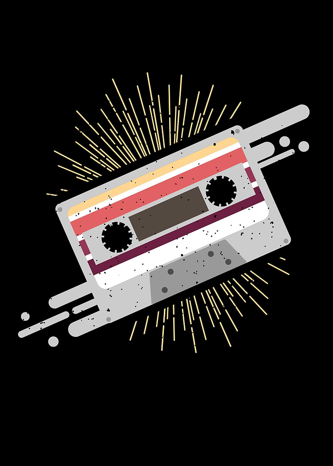 Retro Vintage Cassette