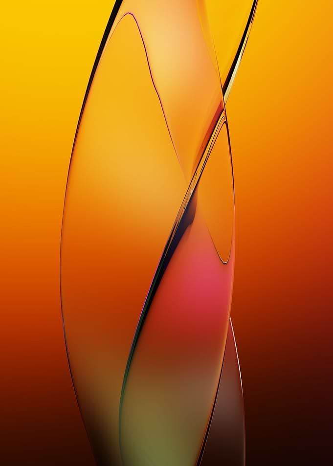 Twisted glass