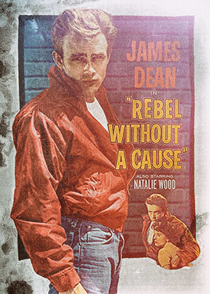 Classic retro movie poster