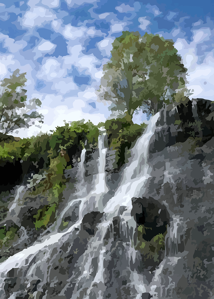 Cliff Waterfall