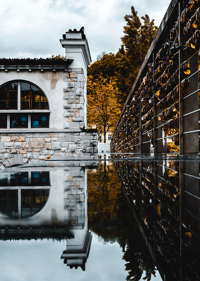 Lubljana's Love Bridge