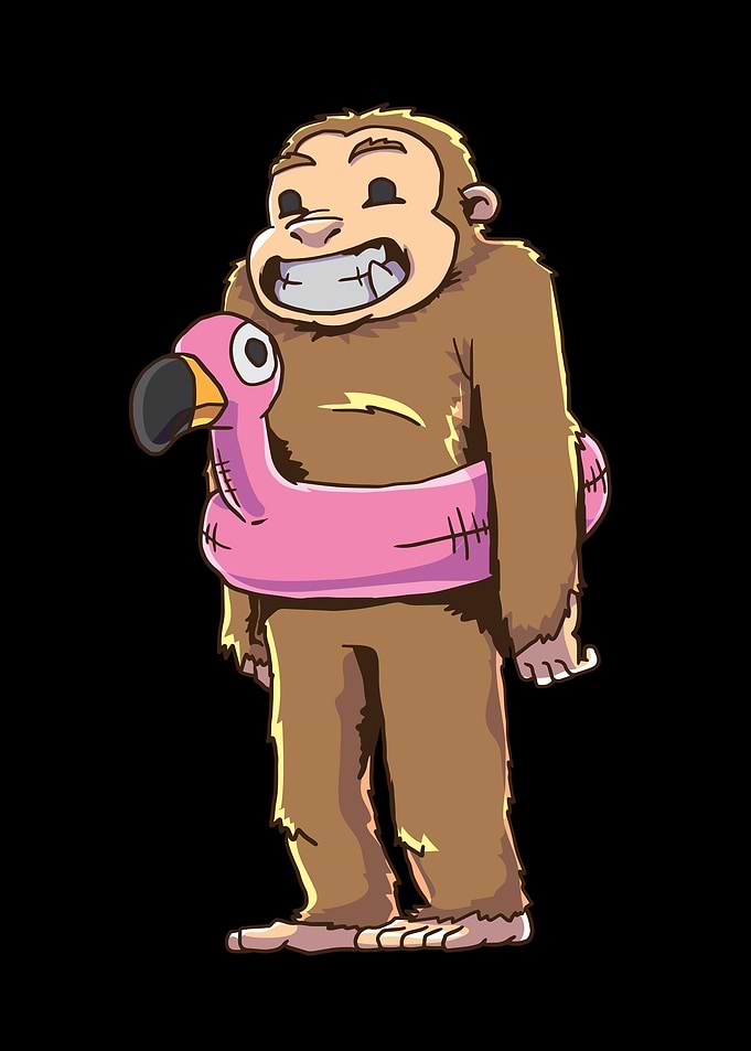 Bigfoot Flamingo