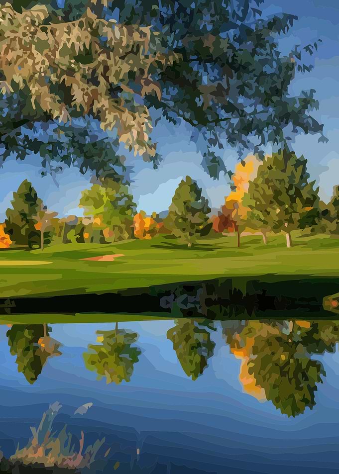 Trees Lake 1