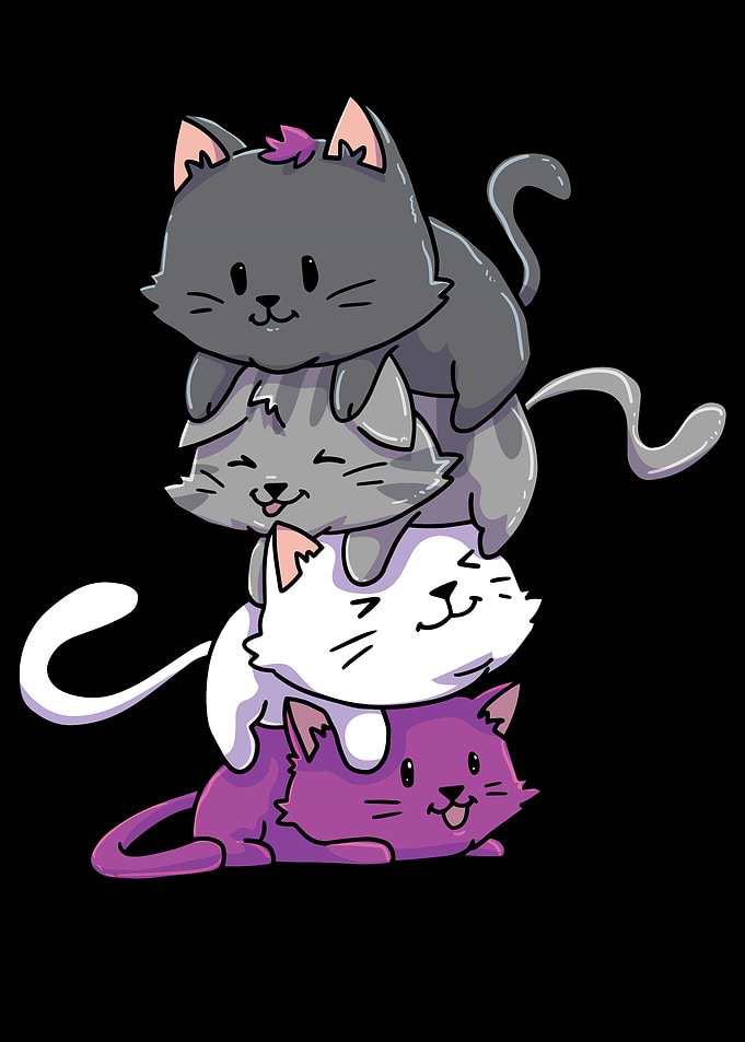 Asexual Cats Flag