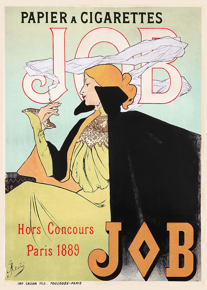 JOB Cigarette Papers 1889