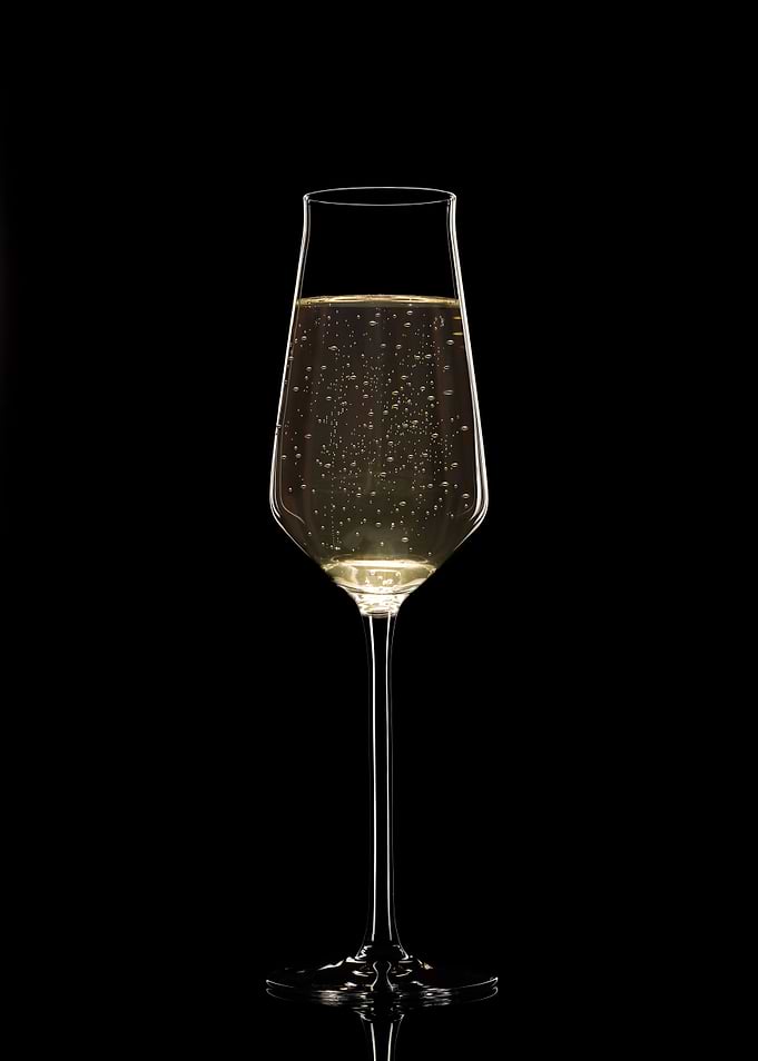 Glass of champagne