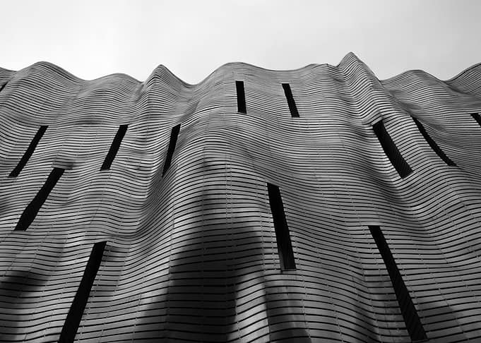 Futuristic building