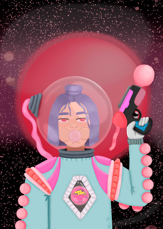Gummy girl