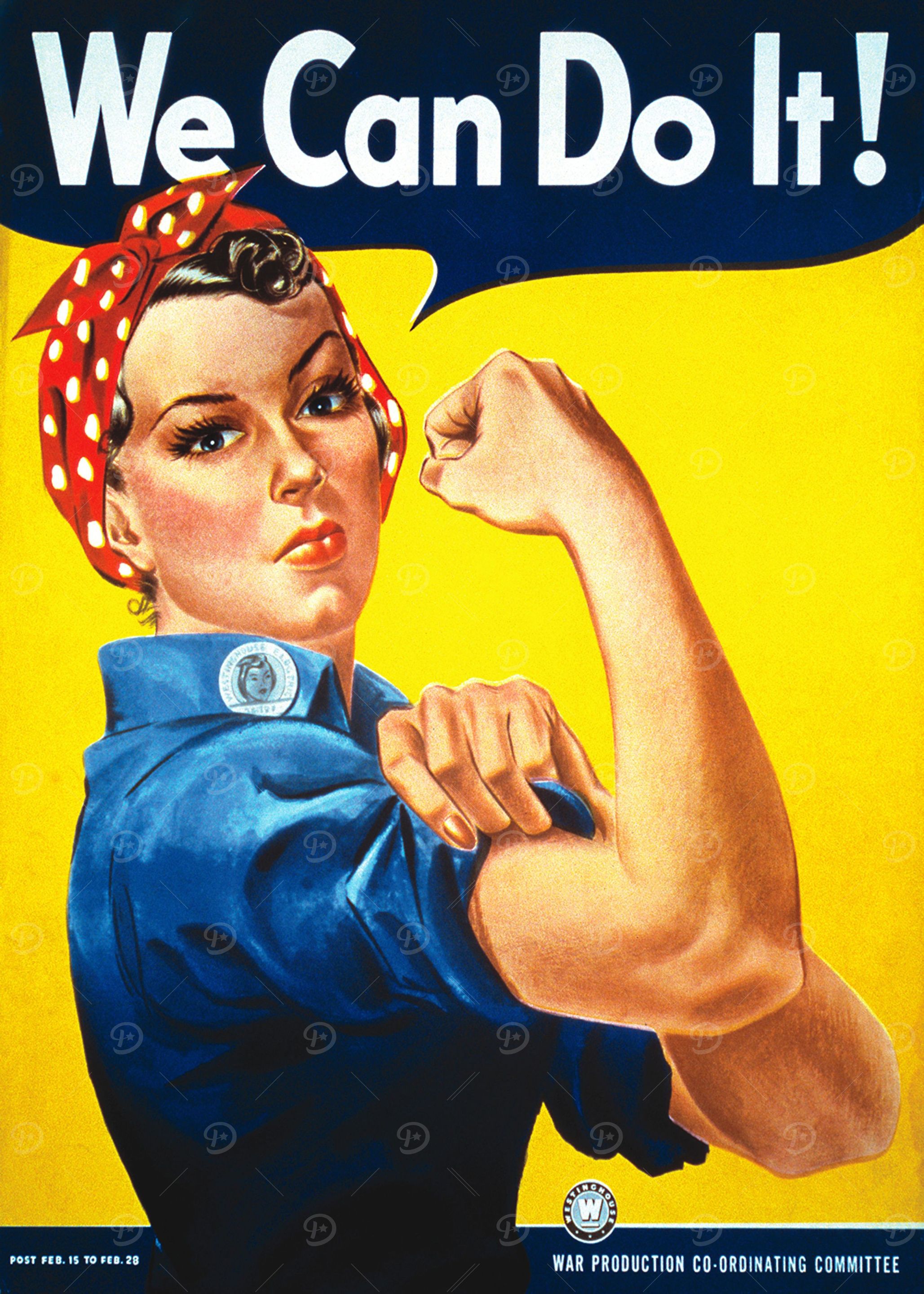 Pin Up Girls We Can Do It