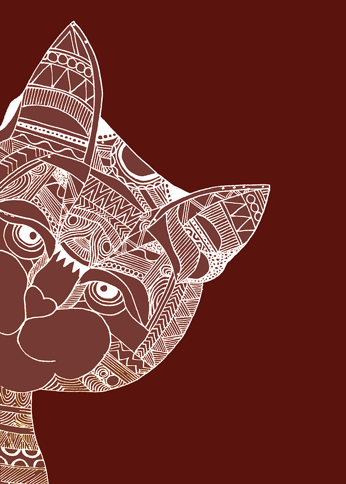 cat red