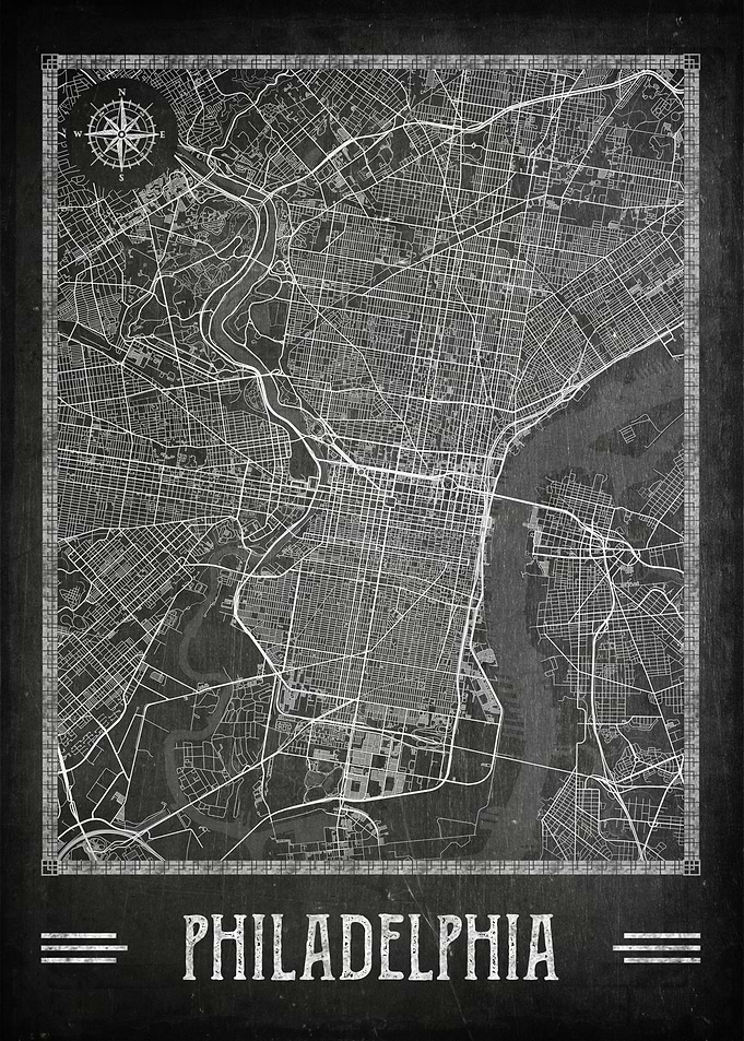 Philadelphia map