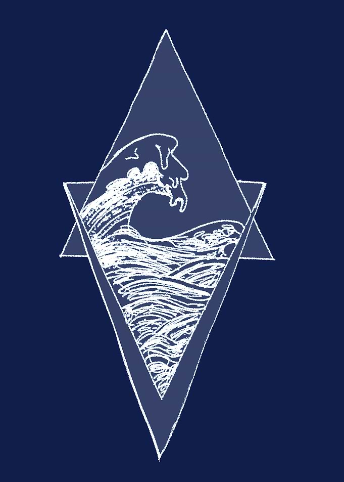 wave blue