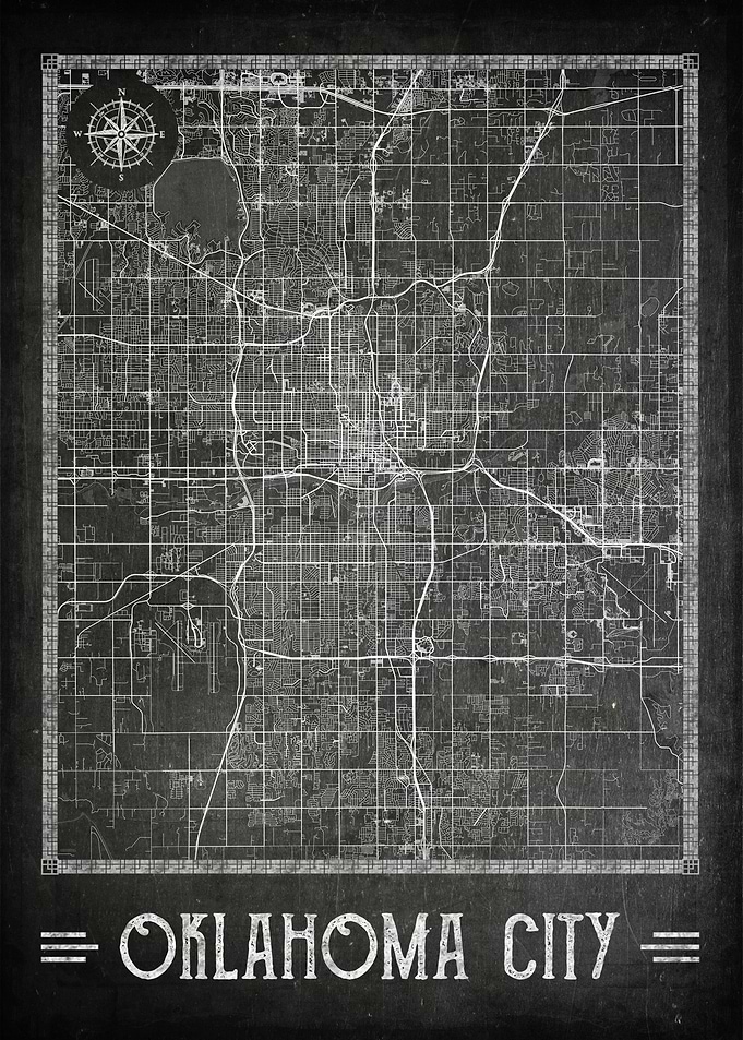 Oklahoma City map