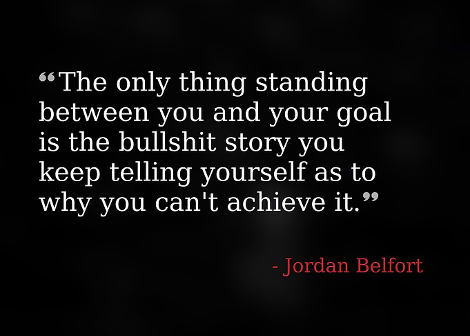 Jordan Belfort Quote