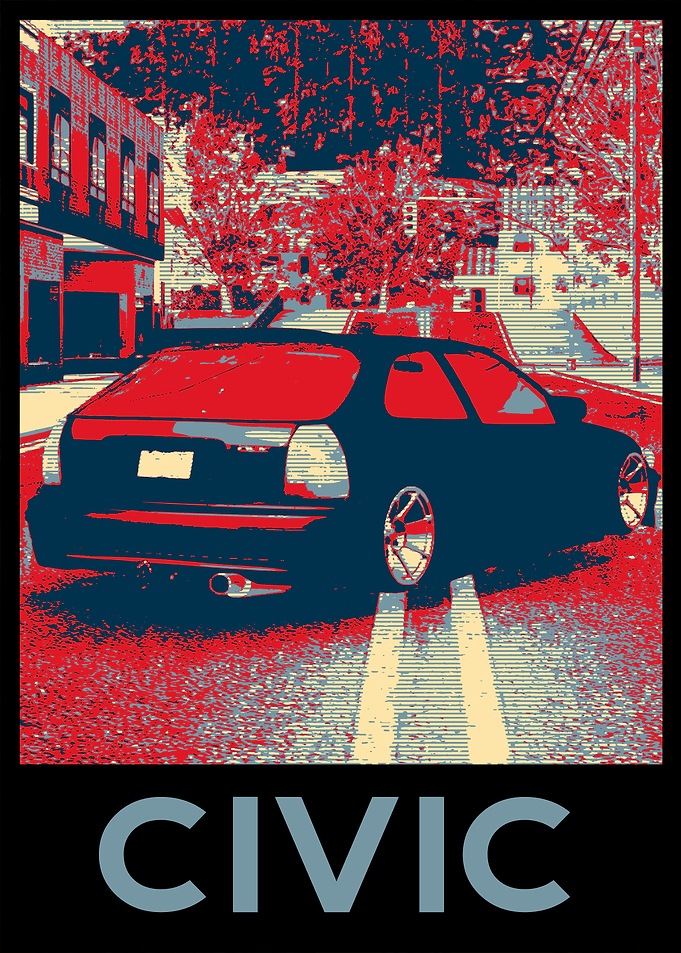 Civic EK9 VTEC Rear