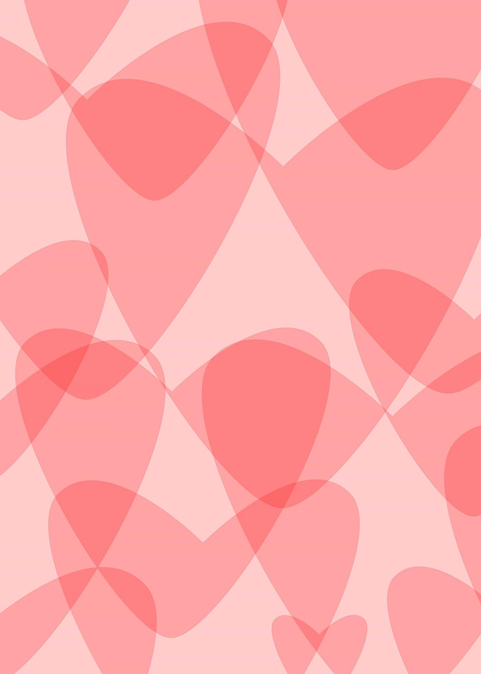 Pink Hearts Background