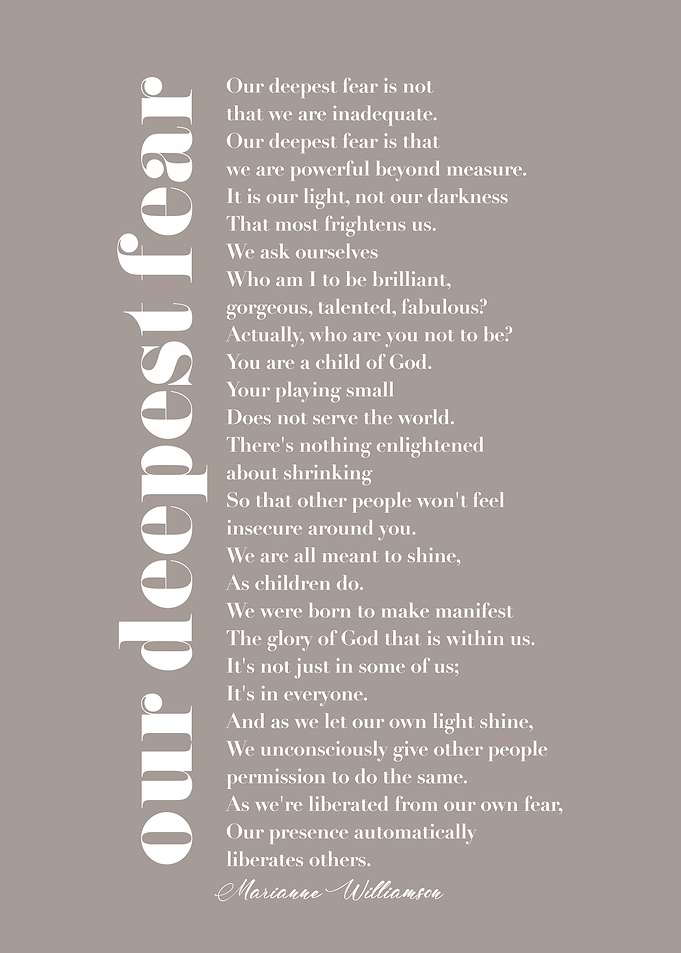 Our Deepest Fear