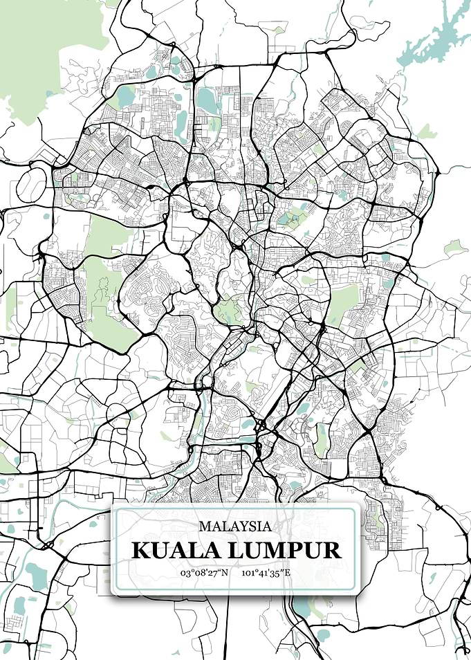 Kuala Lumpur City Map