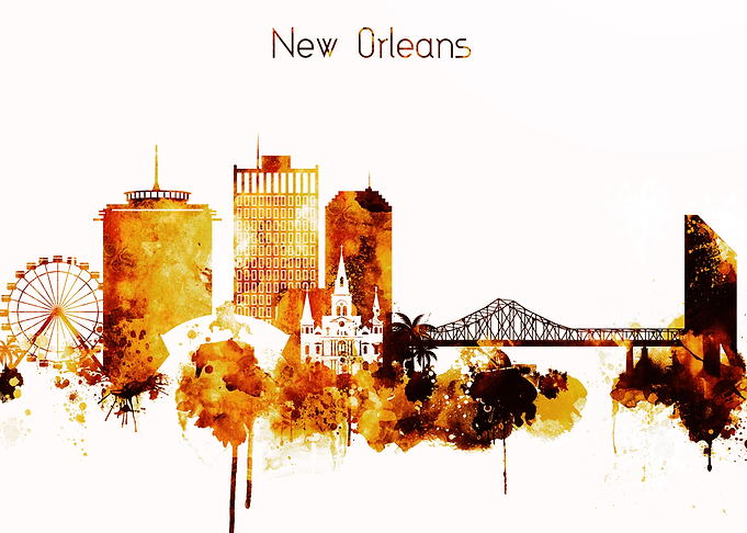New Orleans Skyline